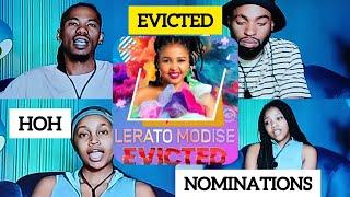 Lerato Modise has been evicted today | Monday Hoh, Nominations and Fate room #BBMZANSI