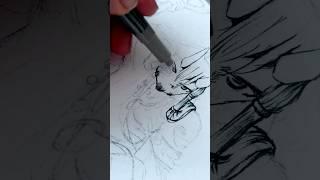 Lets Sketchen my oc Soguha ️🫶 #art #oc #ocart #artist #sketching #sketchbook #demonoc #maleoc