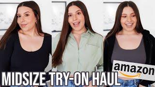 MIDSIZE AMAZON TRY-ON CLOTHING HAUL: SIZE L/XL/14 *SO MANY GOOD CLOTHES!* | Jackie Ann