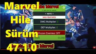 Marvel Hile Mod Apk v47.1.0 God Mode, Dumb Enemy, Free Skill