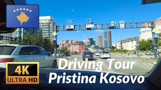 Driving Tour Pristina Kosovo [4K/60 FPS]