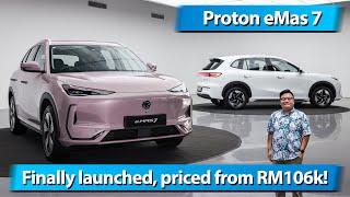 Proton eMas 7 EV finally launched - priced from RM106k!