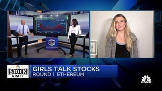 TikTok's Kayla Kilbride scoops up ethereum in CNBC Stock Draft