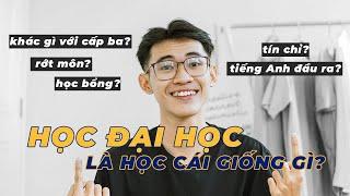 HỌC ĐẠI HỌC NHƯ THẾ NÀO: 5 ĐIỀU CẦN BIẾT VỀ HỌC ĐẠI HỌC | Series: Tân sinh viên cần biết - Ep. 1