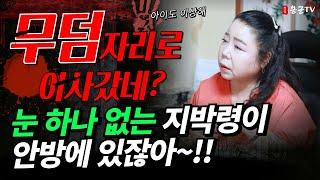 지박령이 있는 무덤집에 이사간 가족 충격적인 이야기 '부천점집 용군TV 강화별상 일월당'