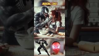 Superhero Making Cakes  Marvel vs DC #cartoon #animation #shorts #avengers #dc