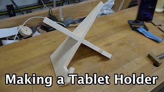 Making a Tablet Holder