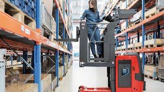 New man-up order picker V08  [Product presentation] - Linde Material Handling