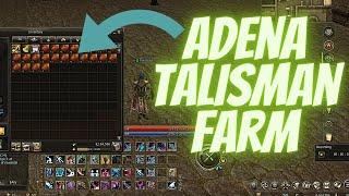 Lineage 2 Classic L2 Global How To Farm Adena Talismans No Donation Or Real Money