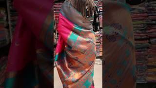 BUY 1 SAREE GET 1 FREE OF SAME PRICE | Biggest Monsoon Sale #shorts #dadarsareemarket #dadarshopping