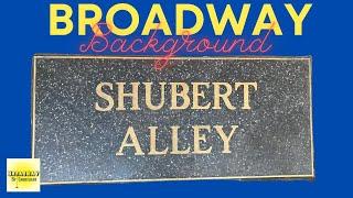 Shubert Alley: The Heart of Broadway's Theatre District