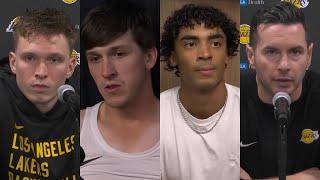 Lakers vs Wolves | Lakeshow Postgame Interviews x Highlights: Knecht, Austin, Christie, JJ Redick