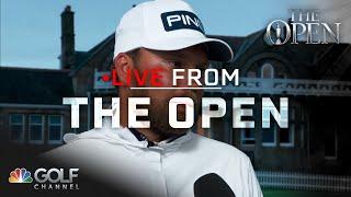 Daniel Brown leads The Open after Round 1 in his first major | Live From The Open | Golf Channel