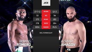 ACA 130: Ирвинг Ромеро-Мачадо vs. Азамат Амагов | Irwing Romero Machado vs. Azamat Amagov