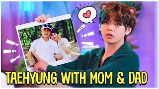 Taehyung’s Heartwarming Relationship With His parent | BTS V With Mom And Dad Moments