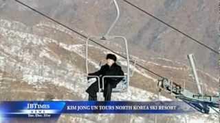 Kim Jong Un Tours North Korea Ski Resort