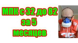 Мой рост МПК с 32 до 82 мл/кг/мин за 3-5 месяцев