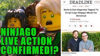 LEGO NINJAGO LIVE ACTION CONFIRMED????