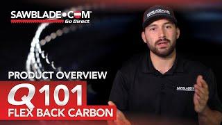 Q101 Hard Back Carbon Blades | Enhanced Cutting Performance