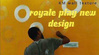 royale play new technique #texture ##wall //by//Km Wall texture 