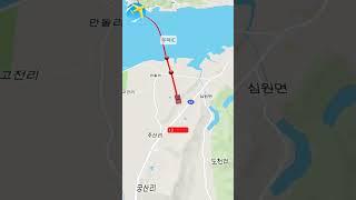 변산고창고속화도로 #가상노선 #변산반도 #고속도로 #도로