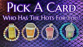 "WHO HAS THE HOTS FOR YOU? WHY?" +Details/Charms/Names  Pick A Card Tarot Love Reading