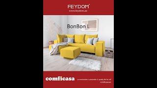 COMFiCASA | FEYDOM UAE , BonBon L convertible Modular Sofabed for small studio apartments