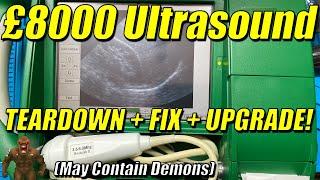 Portable Medical Ultrasound Scanner - Teardown + Fix + Upgrade!