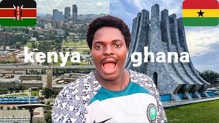 Is Ghana Better Than Kenya?