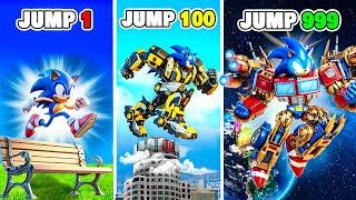 SONIC Upgrades into a Different Transformer with Every Jump