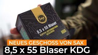 8,5x55 Blaser Kupfer Deformations Geschoss - KDG