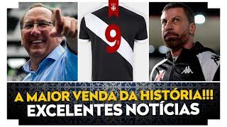 URGENTE: A MAIOR VENDA DA HISTÓRIA?  EXCELENTES NOTÍCIAS NO VASCO!!!