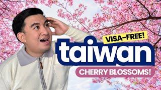 Taiwan 4-Day DIY Pinoy Family Trip during Cherry Blossom season!