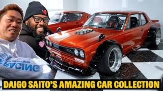 Daigo Saito & Hert Drift Miatas AND Car Collection Tour at Fat Five Land! | Japan Vlog 5 of 5