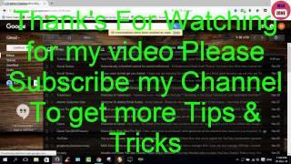 How to move your gmail Mark as Read Button to more option (Gmail Tricks) Step by Step