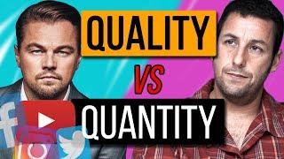 Quality vs Quantity: How Often Should You Post On Social Media & YouTube?