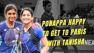 Ponappa Happy to get to Paris with Tanisha