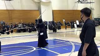 Marc Choi(JKO) vs Andrew Tse(TES) 2023 UofT Kendo Tournament 4+ Dan Division