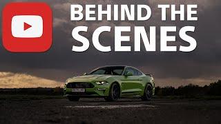 FORD MUSTANG PHOTO SHOOT (Behind the Scenes)