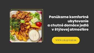 PENZIÓN GRAJCIAR Lučatín - ubytovanie, reštaurácia