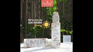 RevoSUN 40++ Sunscreen Spray (Get the best SunScreen) | RevlukUAE | XieonLife