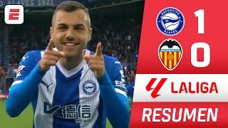 GIGANTE VICTORIA DE ALAVÉS por 1-0 sobre Valencia para EVITAR el DESCENSO | Resumen | La Liga