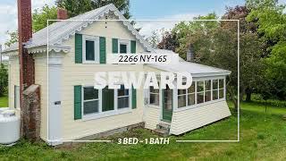 SOLD c. 1820 Home for Sale: 2266 NY 165, Seward NY #countryboyrealty #upstatenyrealestate