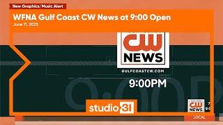 WFNA Gulf Coast CW News at 9:00 Open, 6/11/2025 (New Graphics/Music)