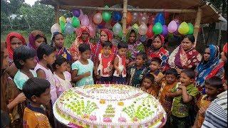 70 Pounds Vanilla Cake Making To Celebrate 1 MILLION Subscribers With Whole Village Peoples