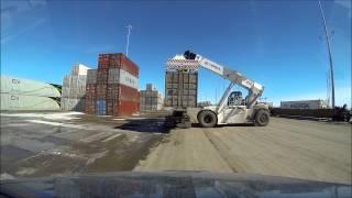 Unloading Container at CN