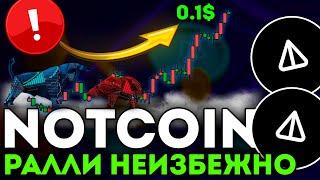 NOTCOIN ГОТОВ К РАЛЛИ! ПАМП NOT!  - НОТКОИН СЕГОДНЯ