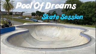 Return To Concrete Waves, Pool Skateboarding  Session With The Dudes