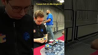 GANCUBE - Tymon Kolasiński 32.98s 5x5 Cube Single European Record