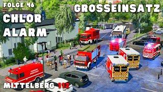 MITTELBERG 112 - GROSSALARM im Schwimmbad! Chlorgas Austritt! Großalarm für die ABC-Feuerwehr 